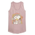 thumbnail image 1 of Peanuts - Retro Flower Rainbow - Women's Racerback Tank Top, 1 of 5