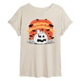 thumbnail image 1 of Peanuts - Retro Halloween - Women's Oversized T-Shirt, 1 of 6