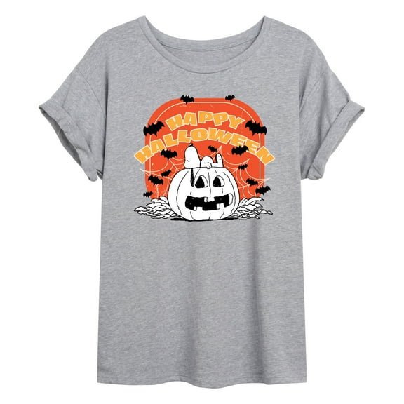 Peanuts - Retro Halloween - Women's Oversized T-Shirt