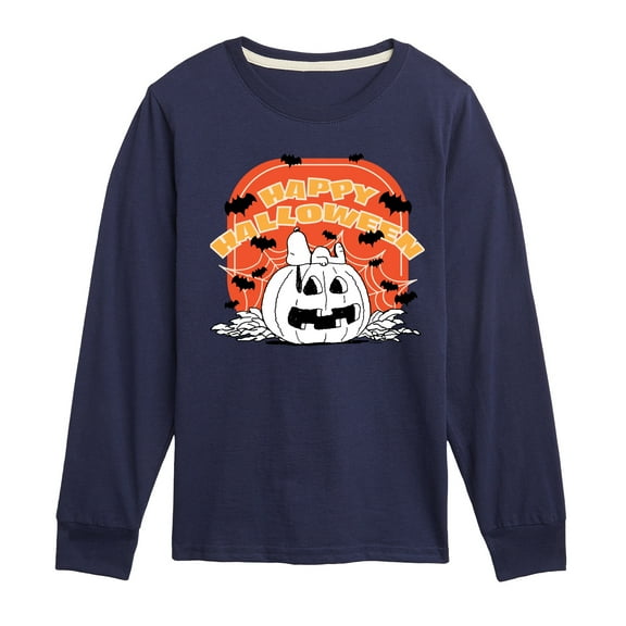 Peanuts - Retro Halloween - Toddler & Youth Long Sleeve Graphic T-Shirt