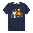 thumbnail image 1 of Peanuts - Retro Trailblazers - Toddler & Youth Short Sleeve Graphic T-Shirt, 1 of 6