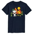 thumbnail image 1 of Peanuts - Retro Trailbrazers - Men's Short Sleeve Graphic T-Shirt, 1 of 6