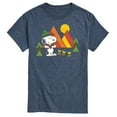 thumbnail image 1 of Peanuts - Retro Trailbrazers - Men's Short Sleeve Graphic T-Shirt, 1 of 6