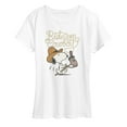 thumbnail image 1 of Peanuts - Ride Em Cowboy - Women's Short Sleeve Graphic T-Shirt, 1 of 5
