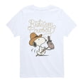 thumbnail image 1 of Peanuts - Ride Em Cowboy - Youth Boys Short Sleeve Graphic T-Shirt, 1 of 5