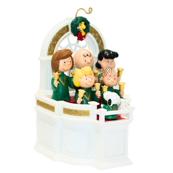 Peanuts "Ringing in Christmas" 2007 Hallmark Holiday Ornament QXI4309