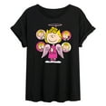 thumbnail image 1 of Peanuts - Sally Angel - Juniors Ideal Flowy Muscle T-Shirt, 1 of 6