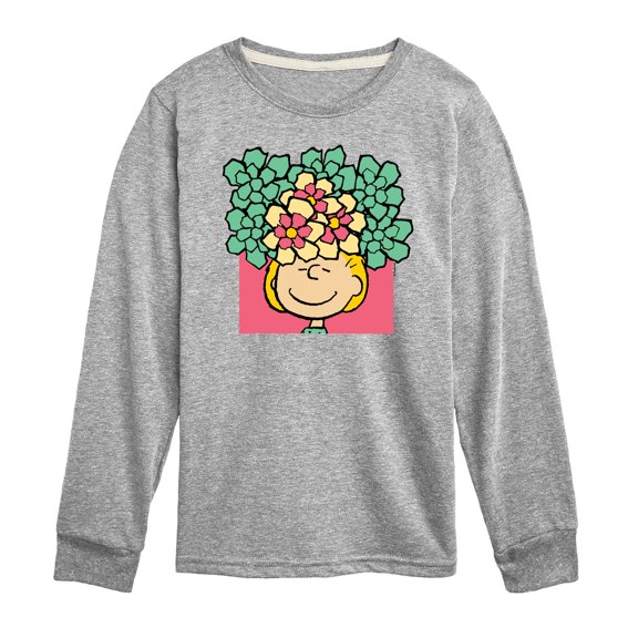 Peanuts - Sally Flowers - Toddler And Youth Long Sleeve Graphic T-Shirt