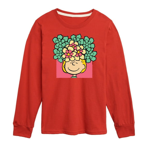 Peanuts - Sally Flowers - Toddler And Youth Long Sleeve Graphic T-Shirt