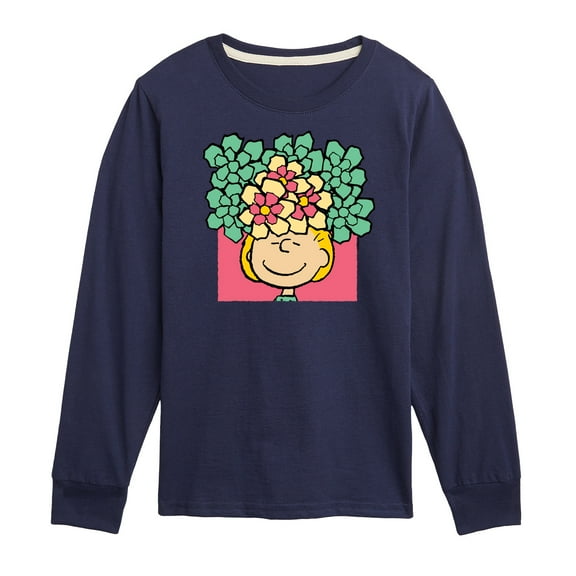 Peanuts - Sally Flowers - Toddler And Youth Long Sleeve Graphic T-Shirt