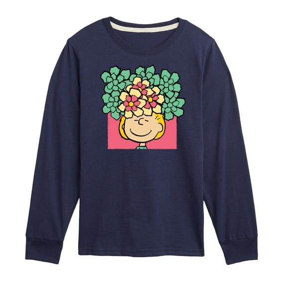 Peanuts - Sally Flowers - Toddler And Youth Long Sleeve Graphic T-Shirt