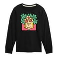 thumbnail image 1 of Peanuts - Sally Flowers - Toddler And Youth Long Sleeve Graphic T-Shirt, 1 of 5