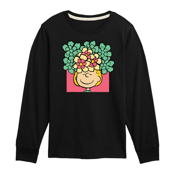 Peanuts - Sally Flowers - Toddler And Youth Long Sleeve Graphic T-Shirt