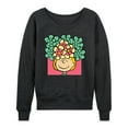 thumbnail image 1 of Peanuts - Sally Flowers - Women's Lightweight French Terry Long Sleeve Shirt, 1 of 5