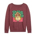 thumbnail image 1 of Peanuts - Sally Flowers - Women's Lightweight French Terry Long Sleeve Shirt, 1 of 5