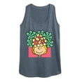 thumbnail image 1 of Peanuts - Sally Flowers - Women's Racerback Tank Top, 1 of 5
