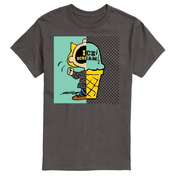 Peanuts - Sally Ice Cream Pink Garment - Men's Short Sleeve Graphic T-Shirt