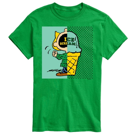 Peanuts - Sally Ice Cream Pink Garment - Men's Short Sleeve Graphic T-Shirt