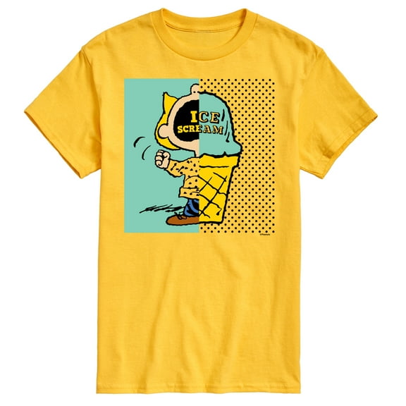 Peanuts - Sally Ice Cream Pink Garment - Men's Short Sleeve Graphic T-Shirt