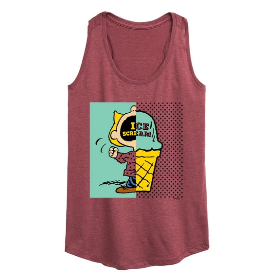 Peanuts - Sally Ice Cream - Women's Racerback Tank Top