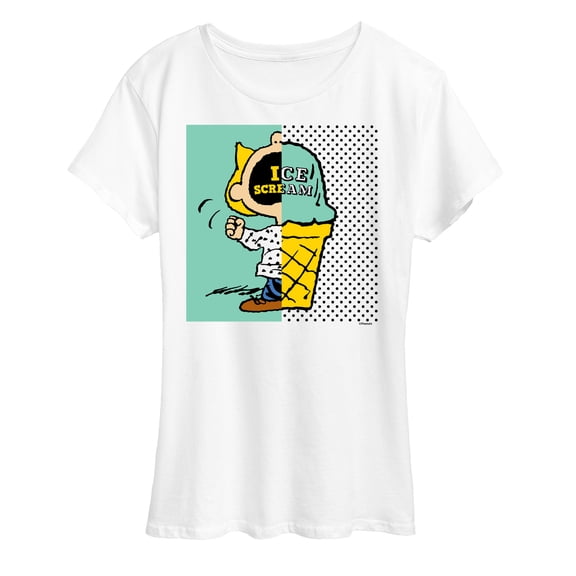 Peanuts - Sally Ice Cream - Women's Short Sleeve Graphic T-Shirt
