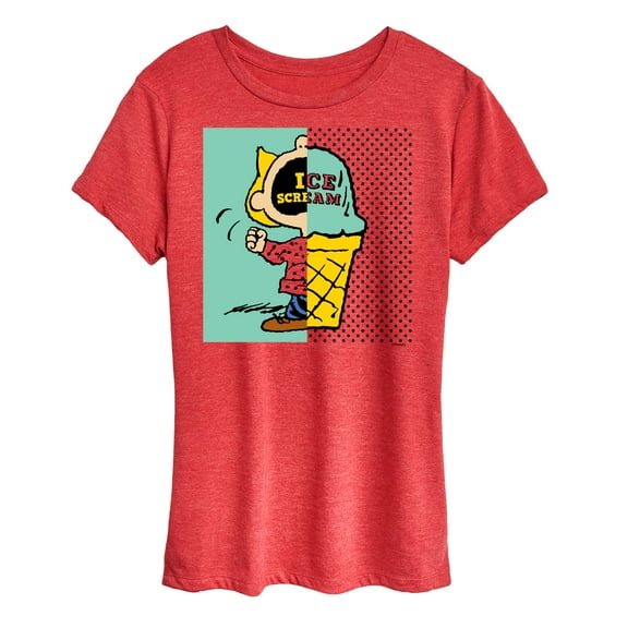 Peanuts - Sally Ice Cream - Women's Short Sleeve Graphic T-Shirt