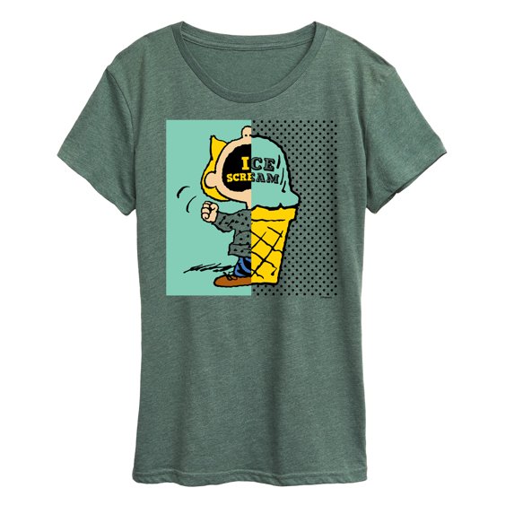 Peanuts - Sally Ice Cream - Women's Short Sleeve Graphic T-Shirt