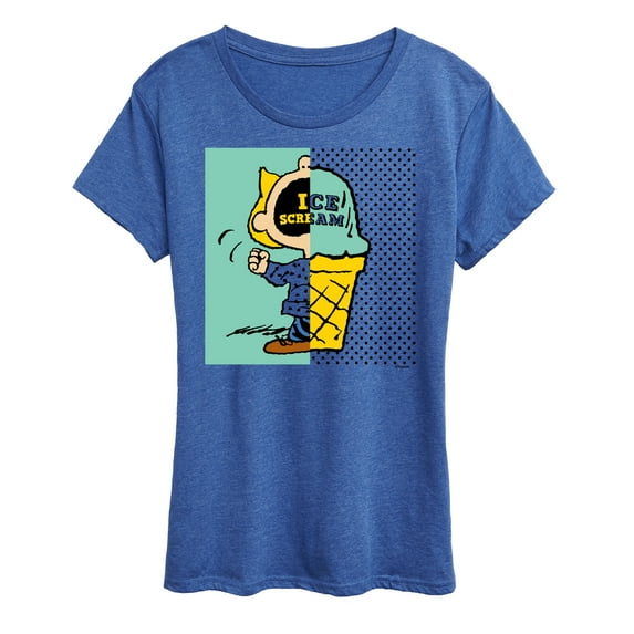Peanuts - Sally Ice Cream - Women's Short Sleeve Graphic T-Shirt