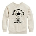 thumbnail image 1 of Peanuts - Sally Perfect - Toddler & Youth Crewneck Fleece Sweatshirt, 1 of 6