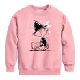 thumbnail image 1 of Peanuts - Sally Witch Limited Color - Toddler & Youth Crewneck Fleece Sweatshirt, 1 of 5