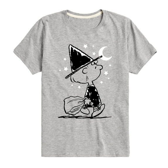 Peanuts - Sally Witch Limited Color - Toddler & Youth Short Sleeve Graphic T-Shirt