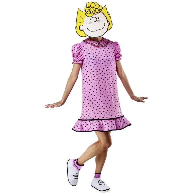 RUBIES II Peanuts Sally Women's Costume, Dress, Foam Mask, Boot Covers,  Party Character Wear - Walmart.com