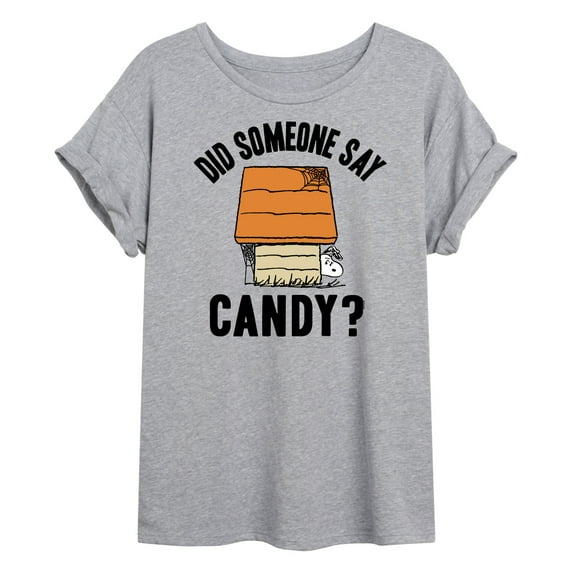 Peanuts - Say Candy Art - Women's Oversized T-Shirt