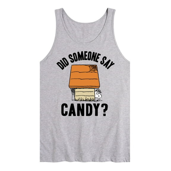 Peanuts - Say Candy Art - Men's Jersey Tank Top