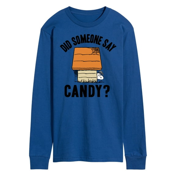 Peanuts - Say Candy Art - Men's Long Sleeve T-Shirt