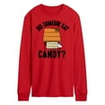 thumbnail image 1 of Peanuts - Say Candy Art - Men's Long Sleeve T-Shirt, 1 of 4