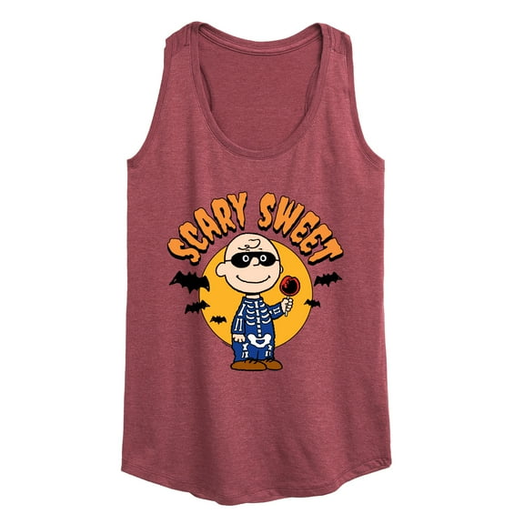 Peanuts - Scary Sweet - Women's Racerback Tank Top