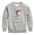 thumbnail image 1 of Peanuts - School Is Cool - Toddler And Youth Crewneck Fleece Sweatshirt, 1 of 6