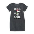 thumbnail image 1 of Peanuts - School Is Cool - Toddler And Youth Girls Fleece Dress, 1 of 1