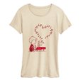 thumbnail image 1 of Peanuts - Schroeder Musical Hearts - Women's Short Sleeve Graphic T-Shirt, 1 of 5