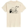 thumbnail image 1 of Peanuts - Schroeder Snoopy - Men's Short Sleeve Graphic T-Shirt, 1 of 6