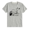 thumbnail image 1 of Peanuts - Schroeder Snoopy - Toddler & Youth Short Sleeve Graphic T-Shirt, 1 of 6