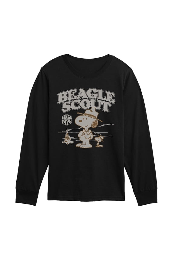 - Scout Fire - Youth Long Sleeve Graphic T-Shirt