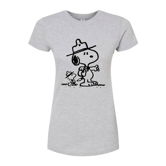 Peanuts - Scout Pals - Juniors Fitted Graphic T-Shirt