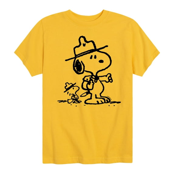 Peanuts - Scout Pals - Toddler And Youth Short Sleeve Graphic T-Shirt