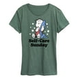 thumbnail image 1 of Peanuts - Self Care Sunday - Women's Short Sleeve Graphic T-Shirt, 1 of 6