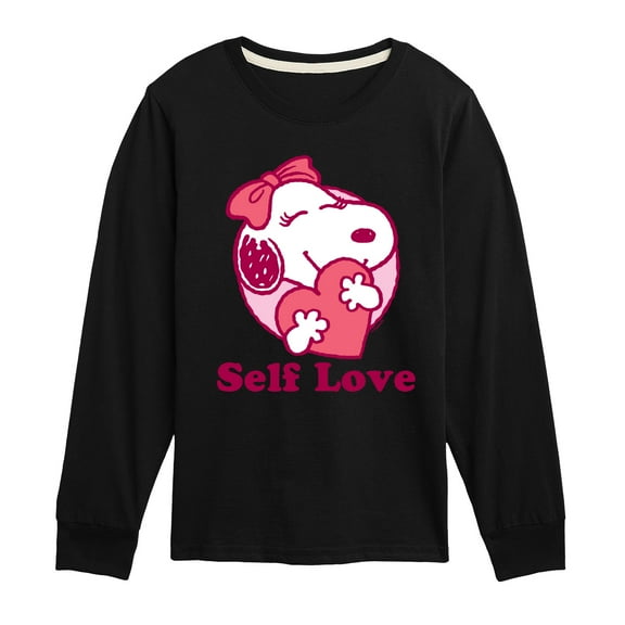 Peanuts - Self Love Belle - Toddler and Youth Long Sleeve Graphic T-Shirt