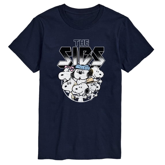 Peanuts - Sibs Metal Tee - Men's Short Sleeve Graphic T-Shirt