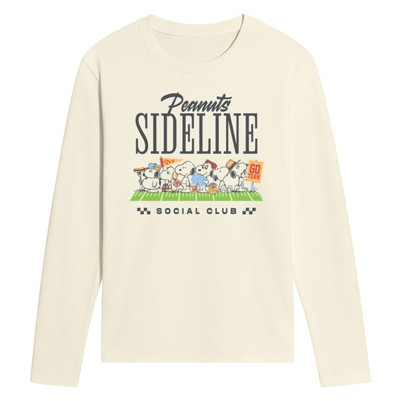 Peanuts - Sideline Social Club - Men's Long Sleeve Graphic T-Shirt