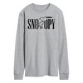 thumbnail image 1 of Peanuts - Skater Snoopy - Men's Long Sleeve T-Shirt, 1 of 6